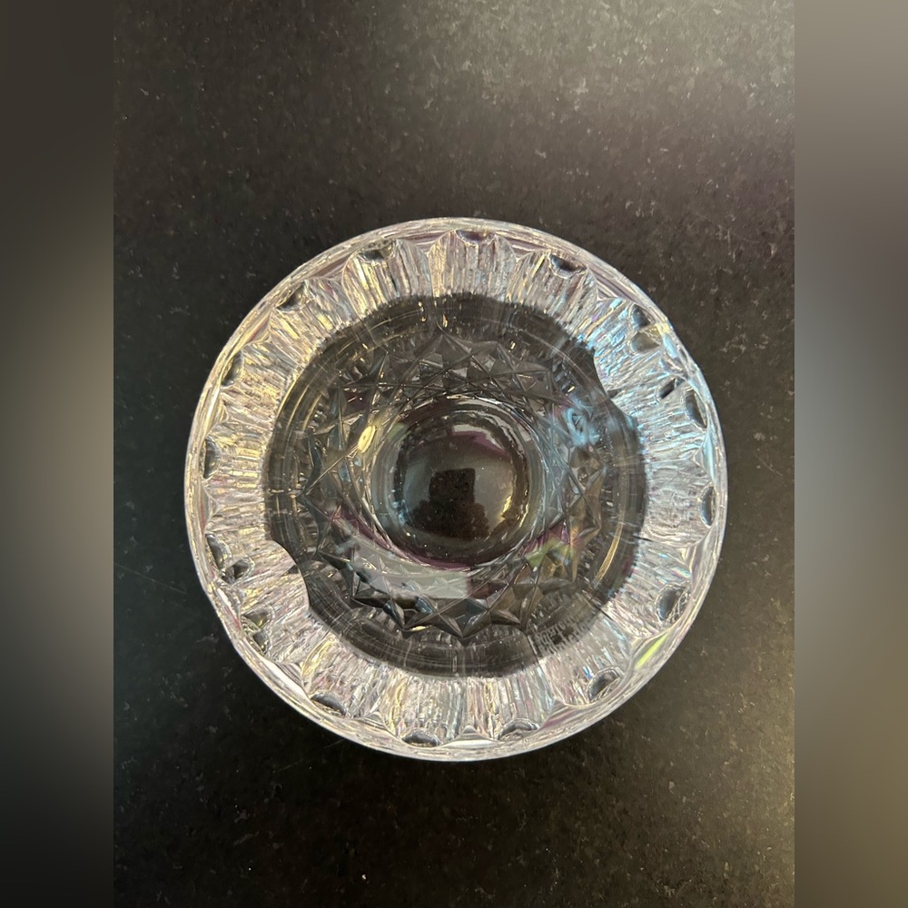 Waterford Crystal Ashtray,3 1/2” diameter,Perfect Condition
